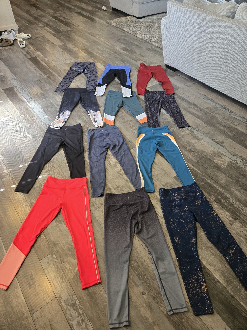 ZYIA Women's Leggings Bundle Of 12 — Size 6-8